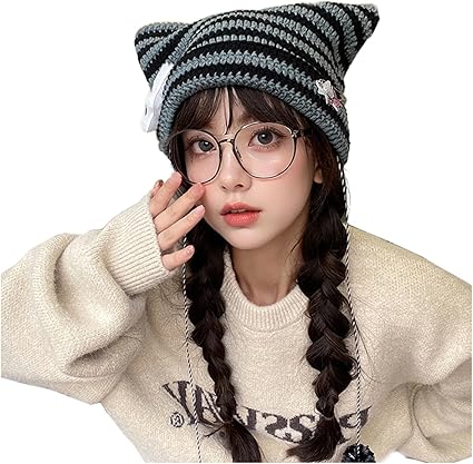AMBUSH 猫耳ニット帽 ビーニー　未使用に近い AMBUSH 猫耳ニット帽 ビーニー 未使用に近い 2025年最新】AMBUSH